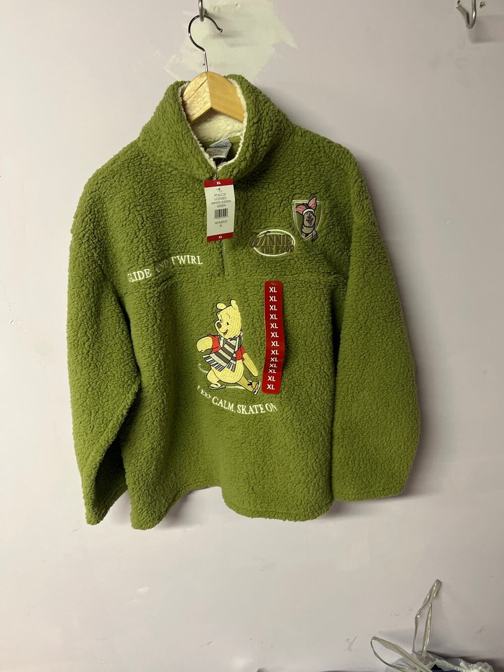 Winnie the Pooh winter sherpa